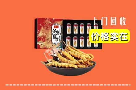 咸阳礼泉县回收冬虫夏草